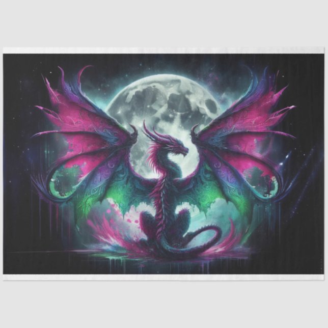 Papel De Seda Bella dragón (Anverso)