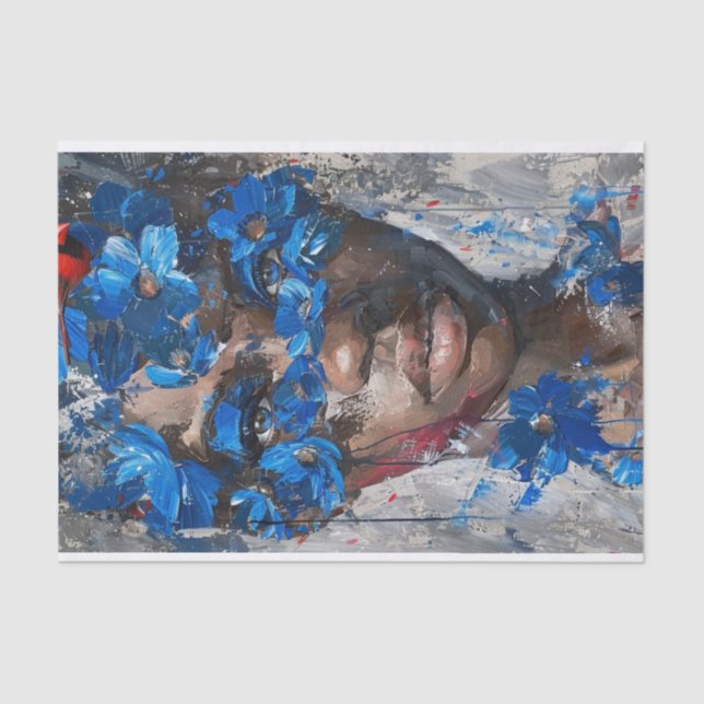 Papel De Seda Bellas abstractas1 (Anverso)