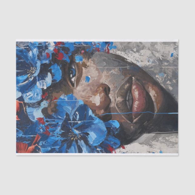 Papel De Seda Bellas abstractas3 (Anverso)