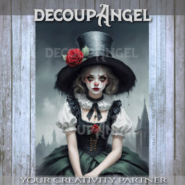 Papel De Seda Belle of the Masquerade Decoupage