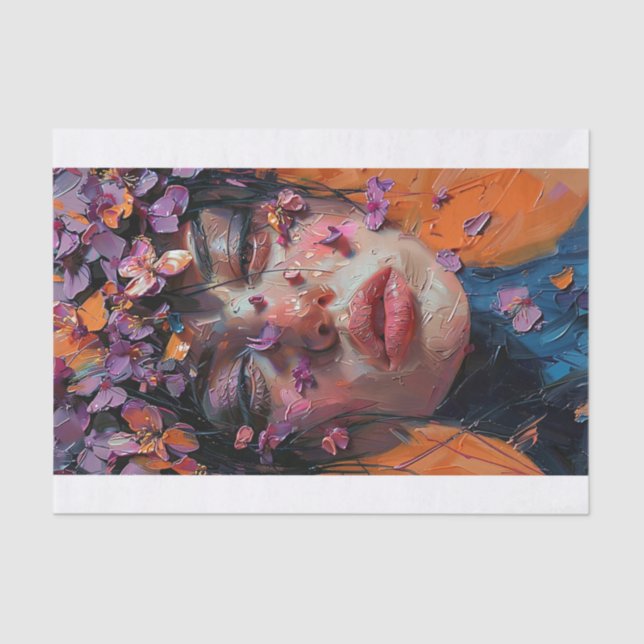 Papel De Seda Belleza abstracta11 (Anverso)