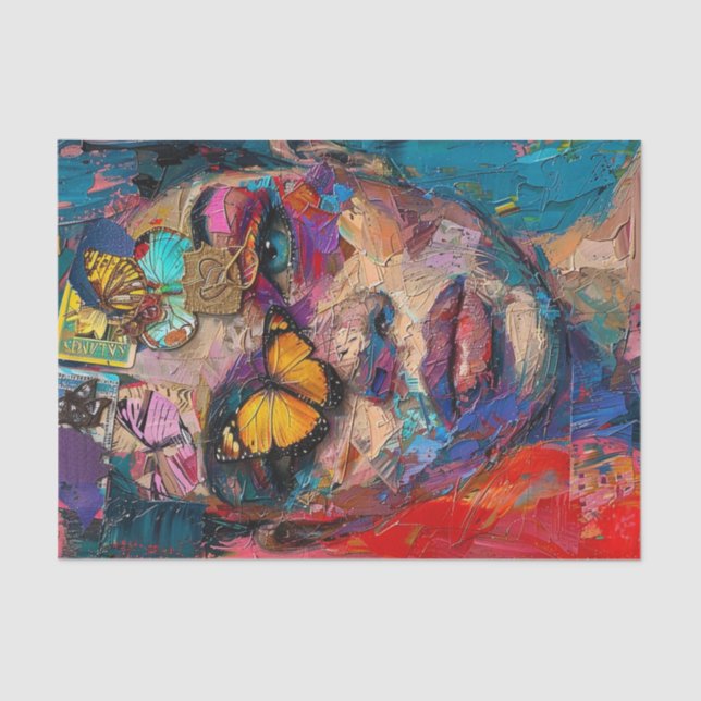 Papel De Seda Belleza abstracta8 (Anverso)