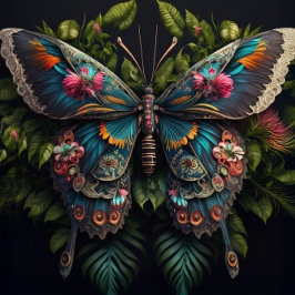 Papel De Seda Belleza de la Noche Umbría
