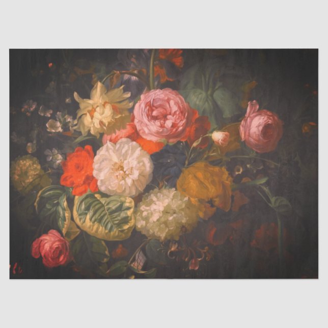 Papel De Seda Bello Artes floral (Anverso)