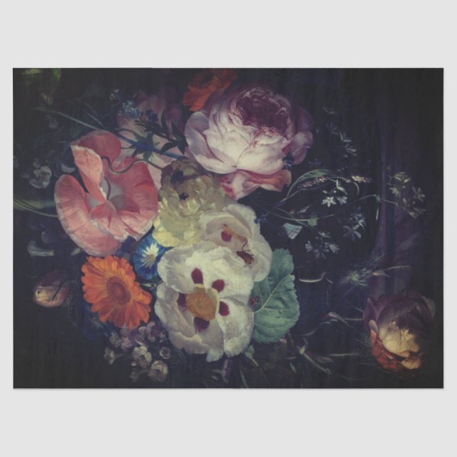 Papel De Seda Bello Artes floral (Anverso)