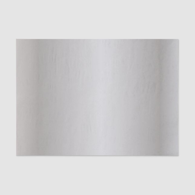 Papel De Seda Bells de plata metálica (Anverso)