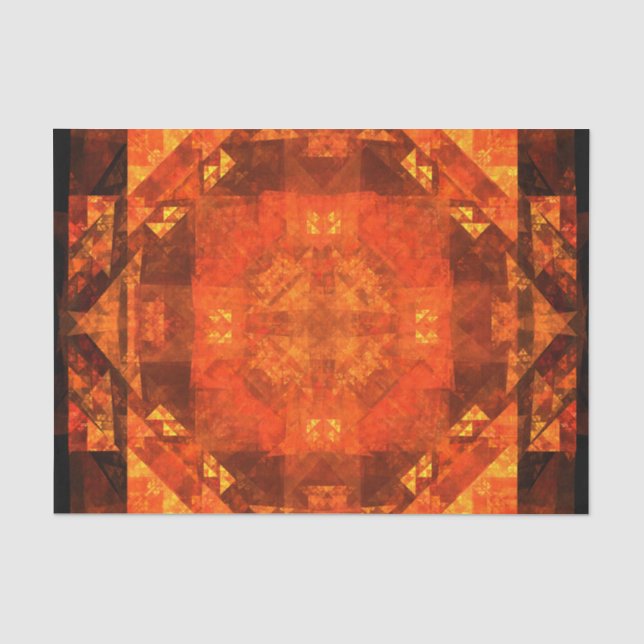 Papel De Seda Bendición del arte abstracto (Anverso)