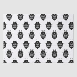 Papel De Seda Bendita y con barba