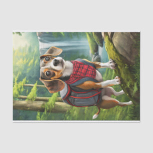Papel De Seda Bentley Explora, Beagle Hiking en la Naturaleza
