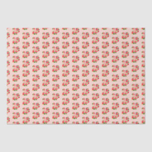 Papel De Seda Berry Sweet Birthday Party Fresa fruta de verano