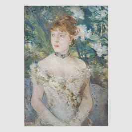 Papel De Seda Berthe Morisot - Joven Chica en un vestido de bola