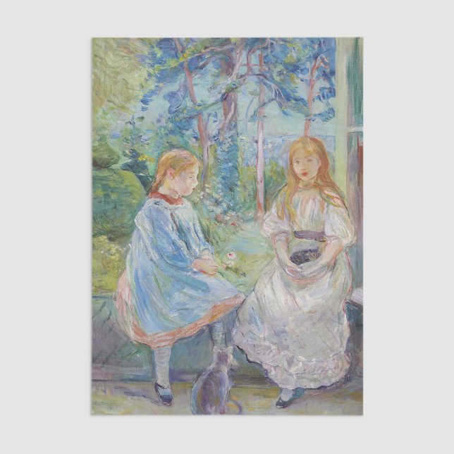 Papel De Seda Berthe Morisot - Jóvenes Chicas en la ventana (Subido por el creador)