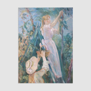 Papel De Seda Berthe Morisot - La Recolectora de Cerezas