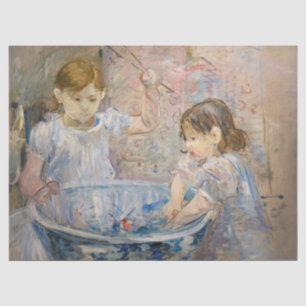 Papel De Seda Berthe Morisot - Niños en la fuente