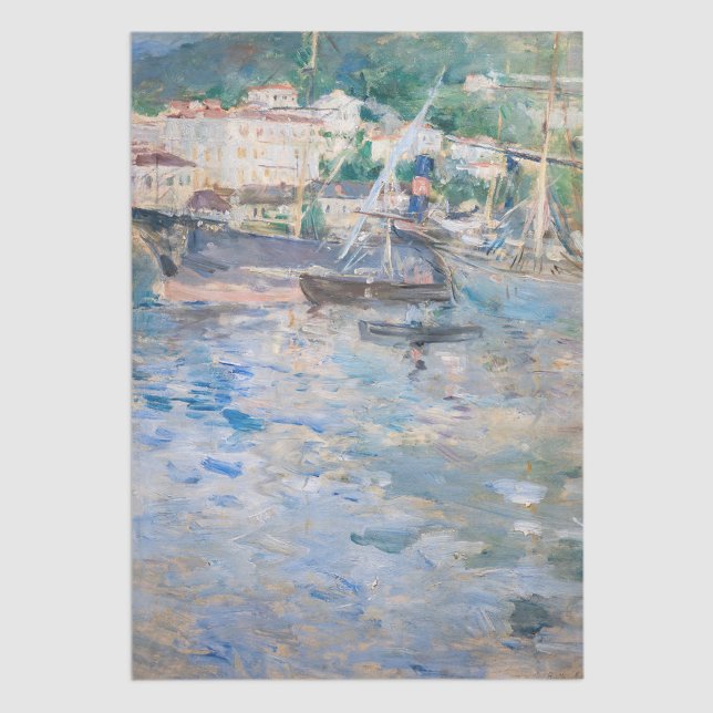 Papel De Seda Berthe Morisot - Puerto de Niza (Subido por el creador)