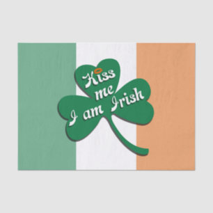 Papel De Seda Bésame soy irlandés