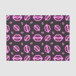 Papel De Seda Beso Neon rosado