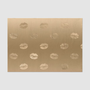 Papel De Seda Besos bastante femeninos Labios sensuales Glam fem