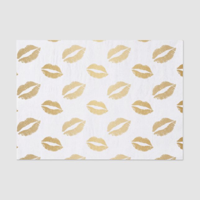 Papel De Seda Besos Brillantes (Anverso)