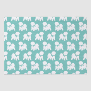 Papel De Seda Bichon Frise Dog Puppy