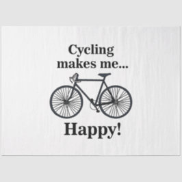 Papel De Seda Bicycle Cycling Bicycling Cyclist Birthday
