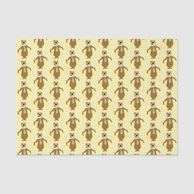 Papel De Seda Bienvenida del oso Yogi (Anverso)