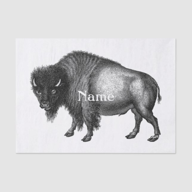 Papel De Seda Big Bison Buffalo Thunder_Cove  (Anverso)