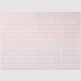 Papel De Seda Birthday Girl Chevron Pattern Tissue Paper