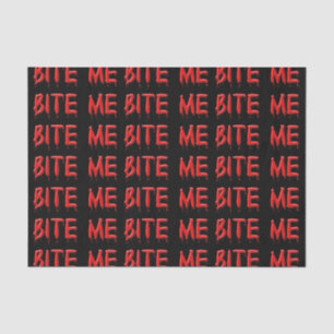 Papel De Seda Bite Me Tissue Paper