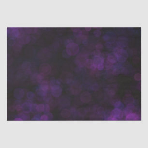 Papel De Seda Black and Purple Bokeh 
