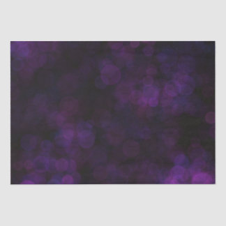 Papel De Seda Black and Purple Bokeh