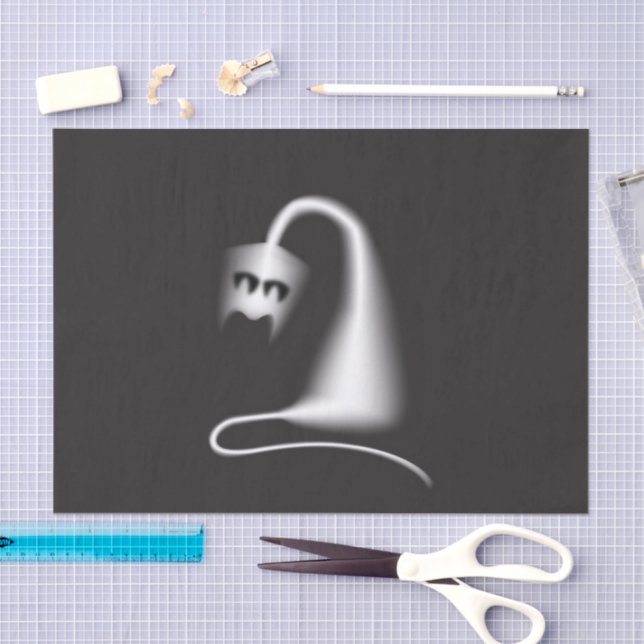 Papel De Seda Black ghost cat (Artesanía)