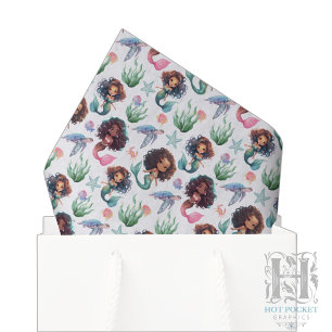 Papel de seda Black Mermaid