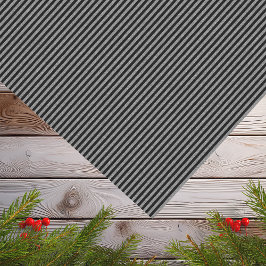 Papel De Seda Black Silver Stripe Modern Minimal Boho Holiday