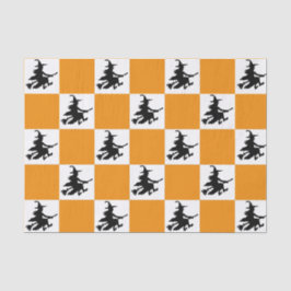 Papel De Seda Black Witches Checkered