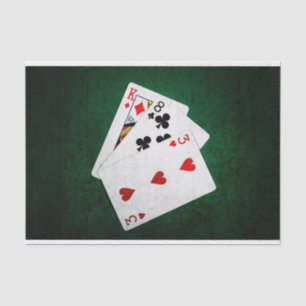 Papel De Seda Blackjack 21 punto - Rey, ocho, tres