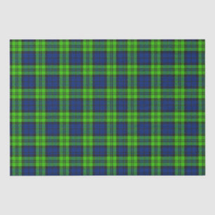 Papel De Seda Blackwatch Plaid Tartan