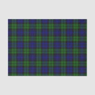 Papel De Seda Blackwatch Tartan Campbell Clan