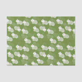 Papel De Seda Blancanieves en verde