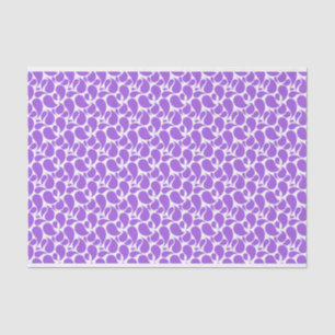 PAPEL DE SEDA BLANCO CON PATRONES DE PAISLEY MÁS LAVANOS