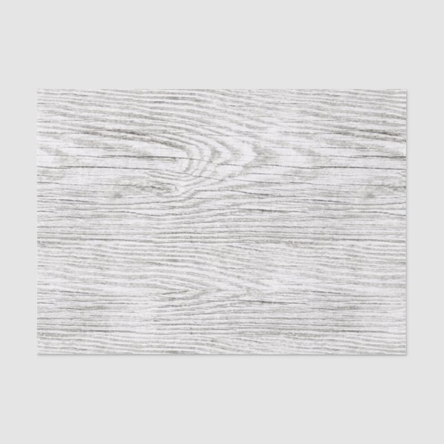 Papel De Seda Blanco de madera resistido de la textura (Anverso)