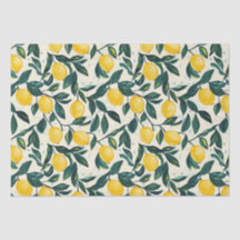 Bloc de notas en espiral de limón amarillo brillan