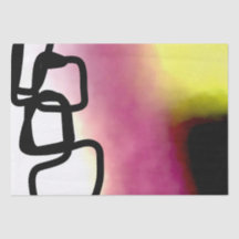 Blockchain: Resumen rosa, amarillo, negro y blanco