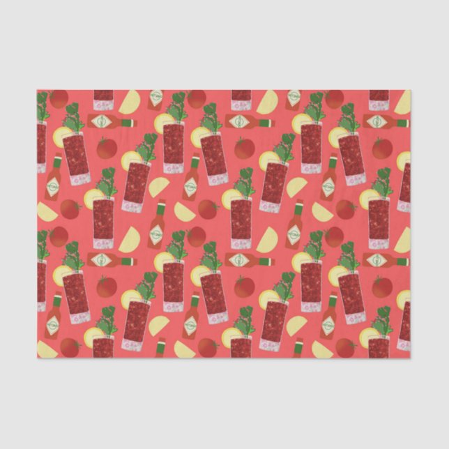 Papel De Seda Bloody Mary (Anverso)