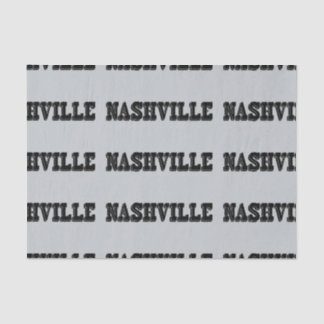 Papel De Seda Bloque del negro de Nashville
