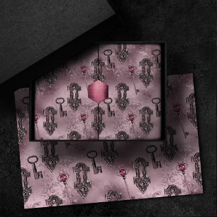 Papel De Seda Bloqueo de vapor y rosa de la llave   Desconexión 