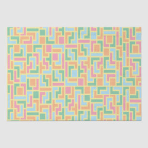 Papel De Seda Bloques de rompecabezas