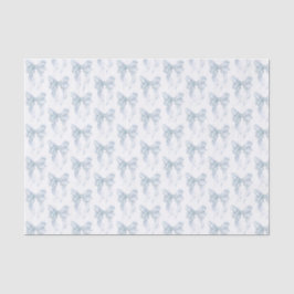 Papel De Seda Blue Bow 