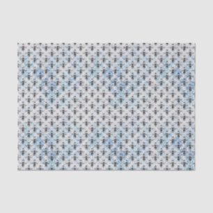 Papel De Seda Blue Damask Queen Bee