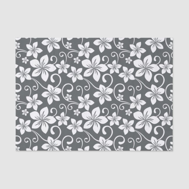 PAPEL DE SEDA BLUE HAWAII (PEWTER) (Anverso)